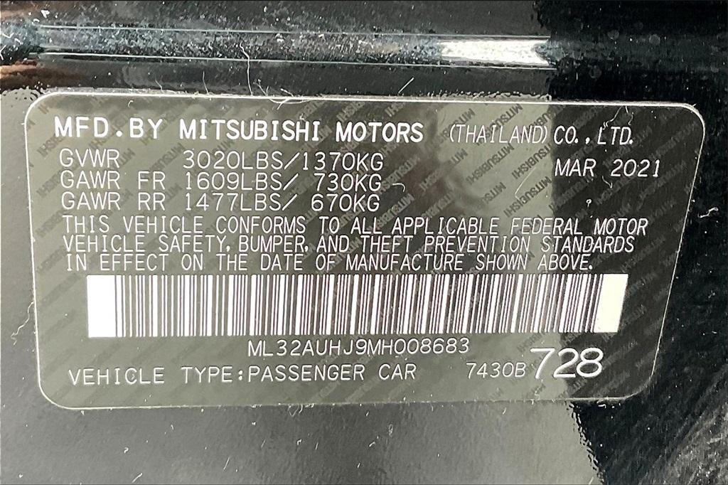 2021 Mitsubishi Mirage ES - Photo 30