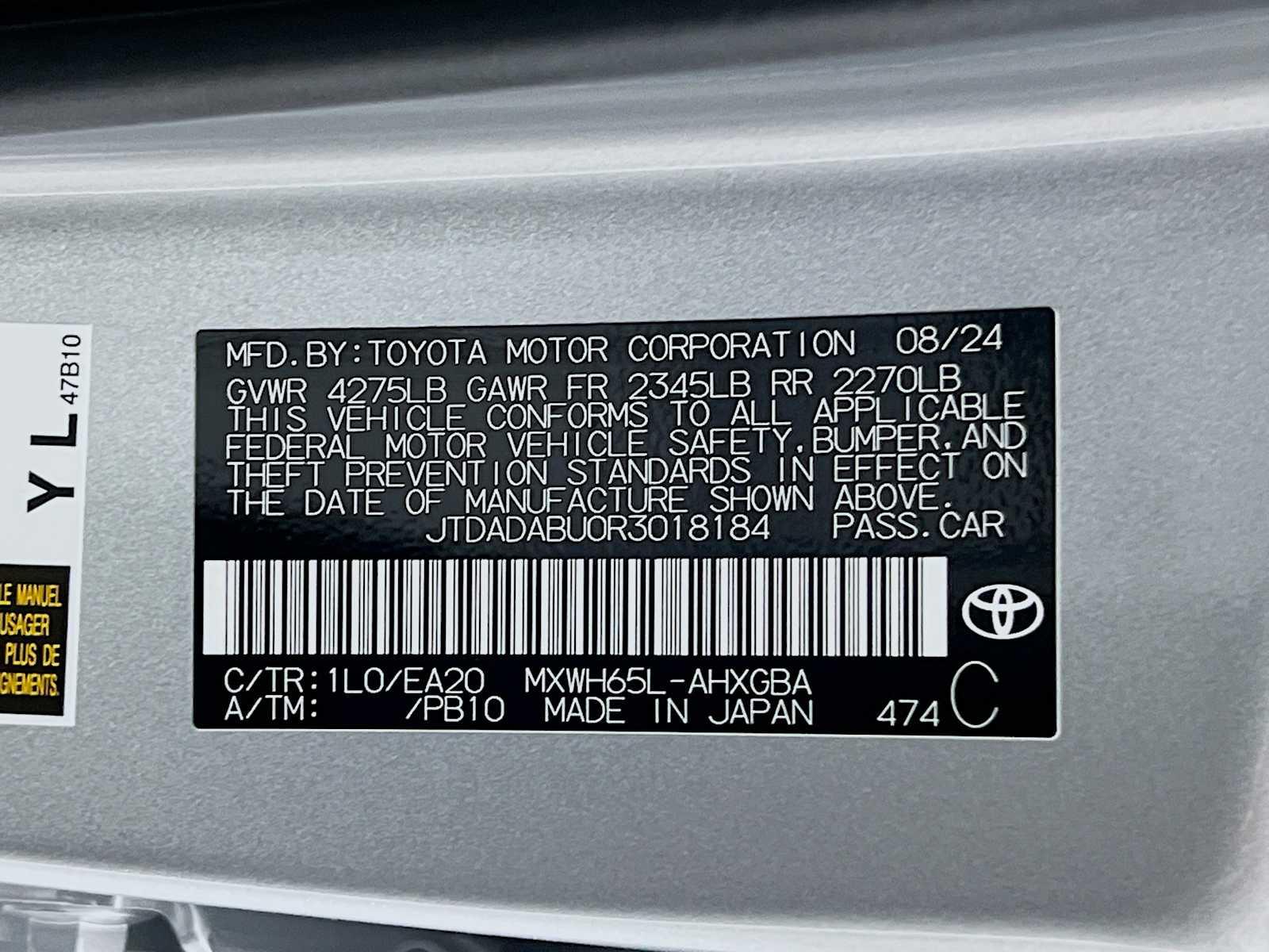 2024 Toyota Prius XLE - Photo 19