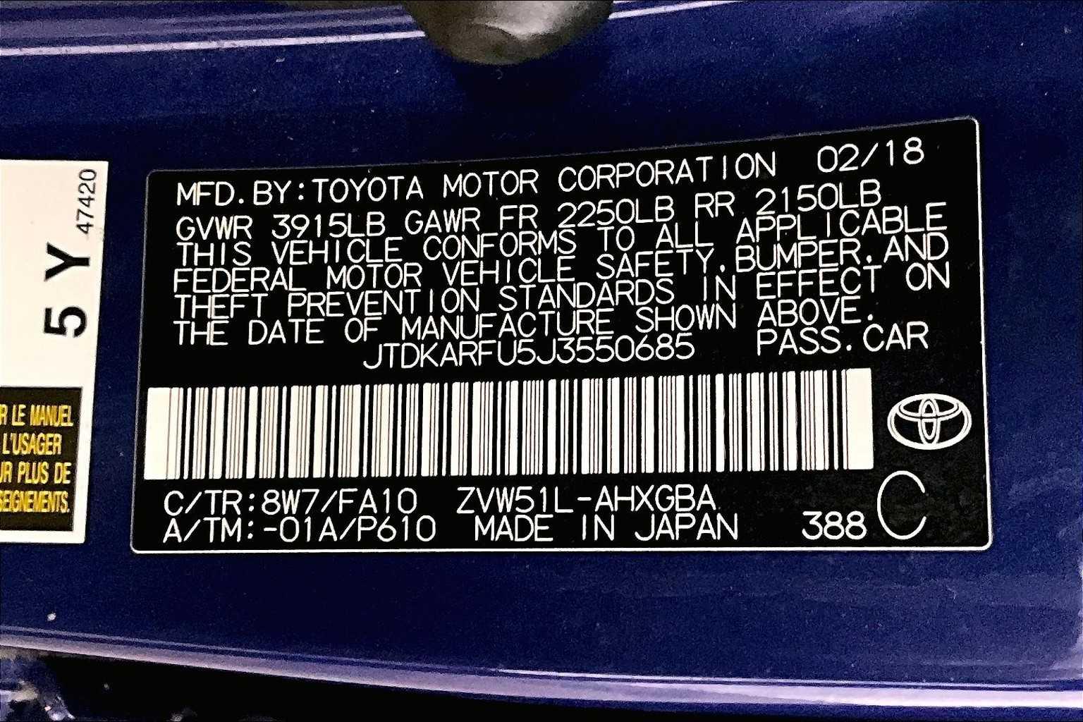 2018 Toyota Prius Three - Photo 33