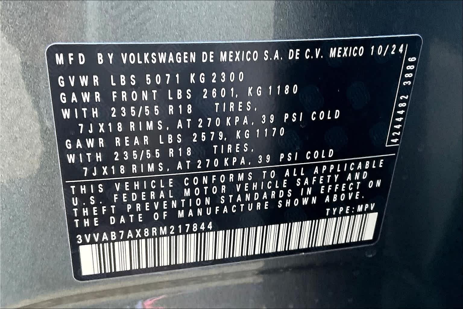 2024 Volkswagen Tiguan Wolfsburg Edition - Photo 17