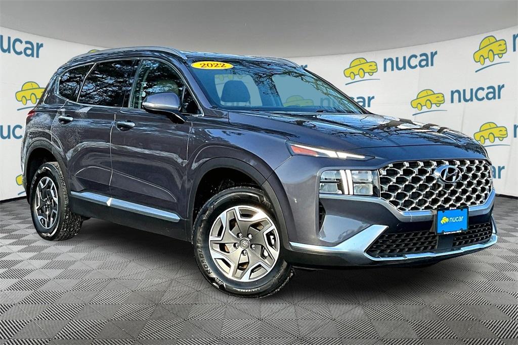 2022 Hyundai Santa Fe Hybrid Blue