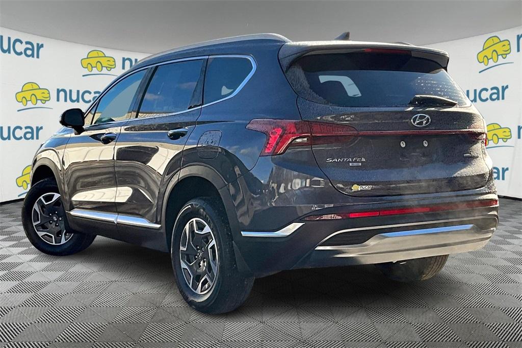 2022 Hyundai Santa Fe Hybrid Blue - Photo 4