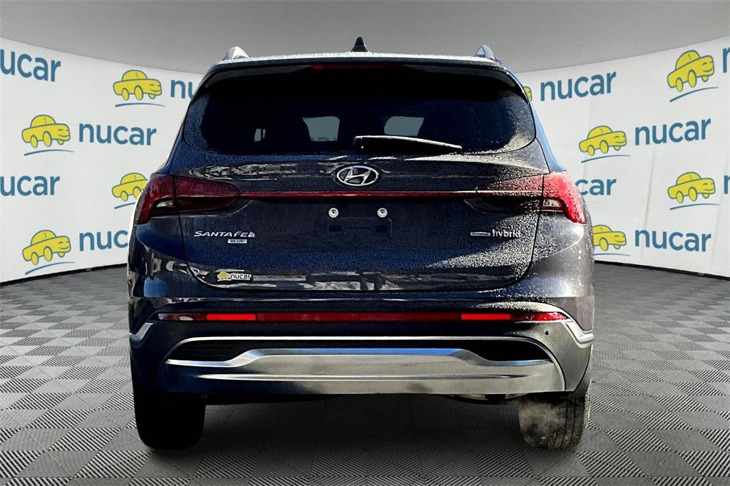 2022 Hyundai Santa Fe Hybrid Blue - Photo 5