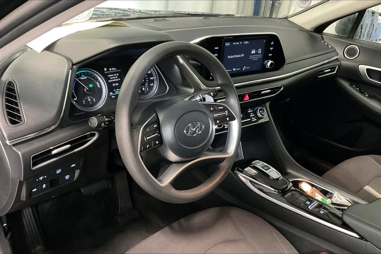 2021 Hyundai Sonata Hybrid Blue - Photo 8