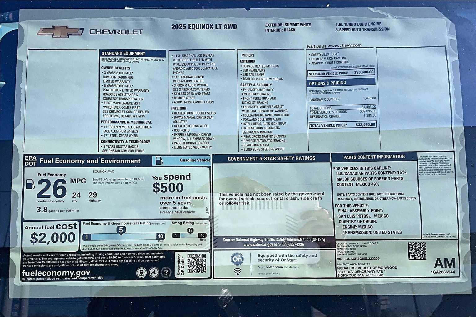 2025 Chevrolet Equinox AWD LT - Photo 18