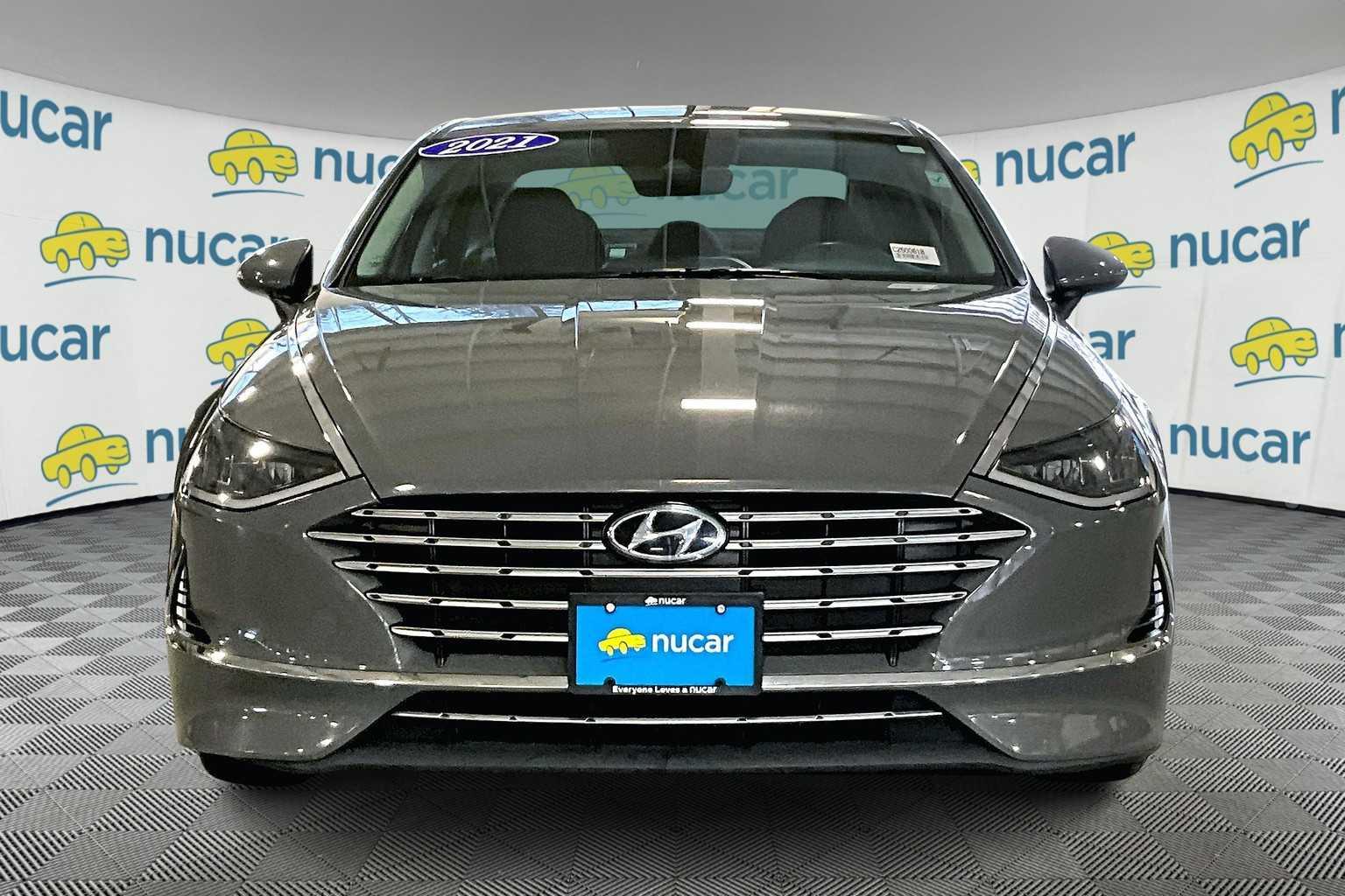 2021 Hyundai Sonata Hybrid Blue - Photo 2