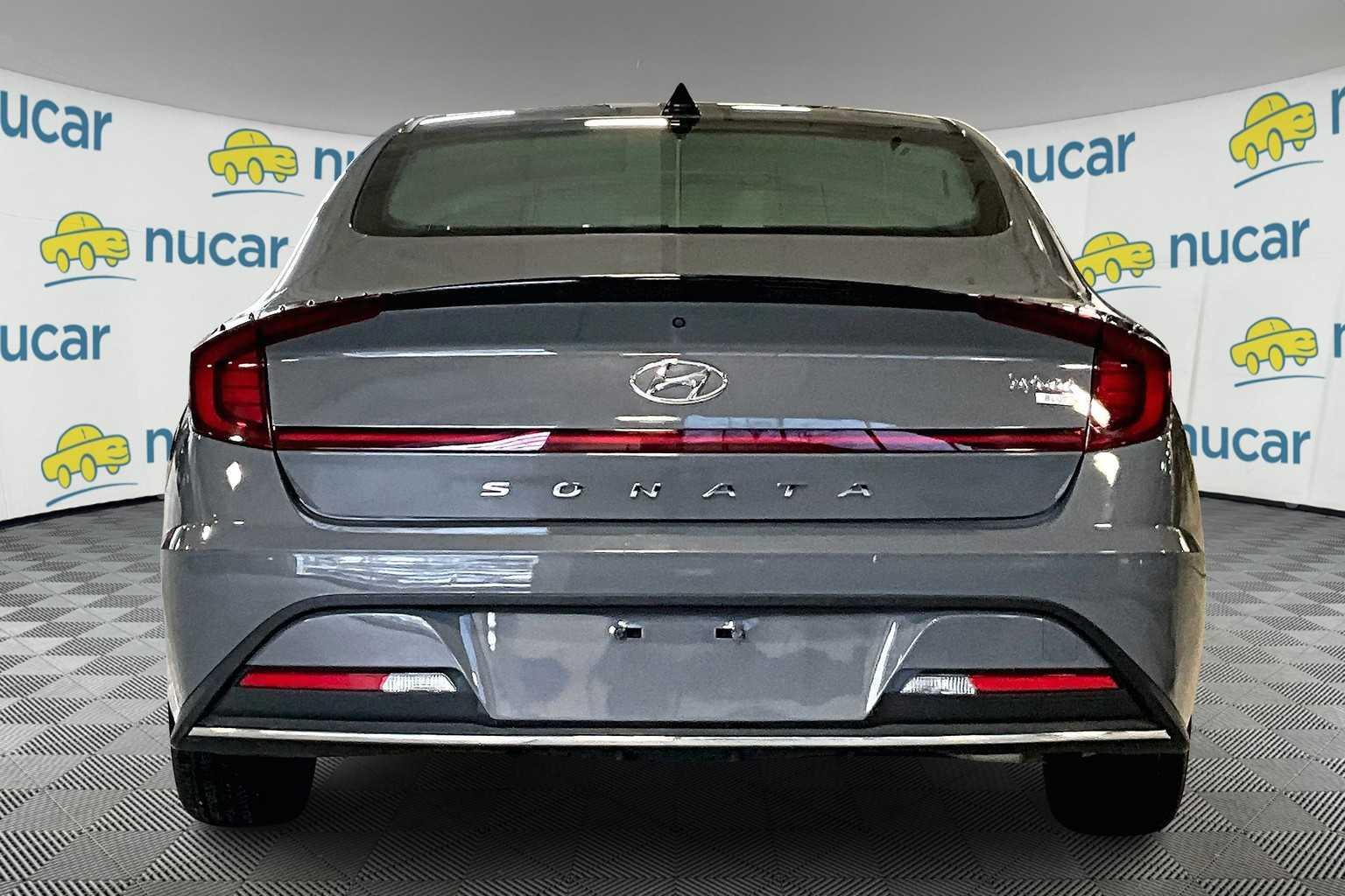 2021 Hyundai Sonata Hybrid Blue - Photo 5