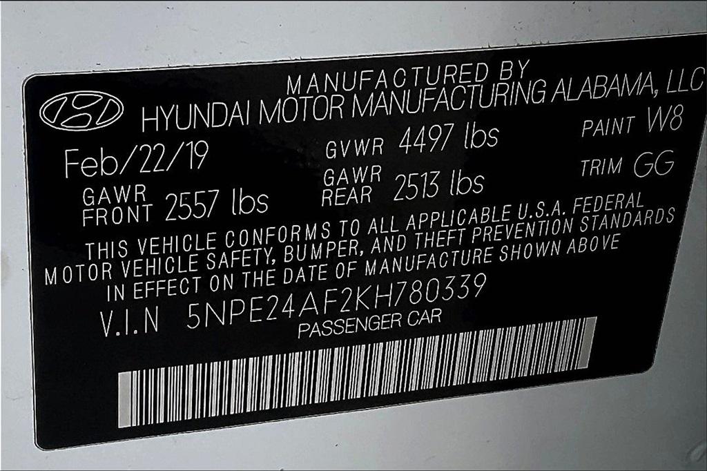 2019 Hyundai Sonata SE - Photo 31