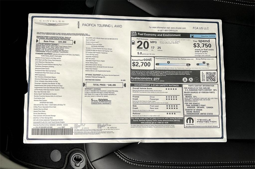 2024 Chrysler Pacifica Touring L - Photo 17