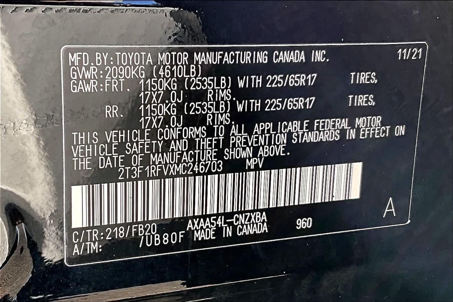 2021 Toyota RAV4 LE - Photo 34