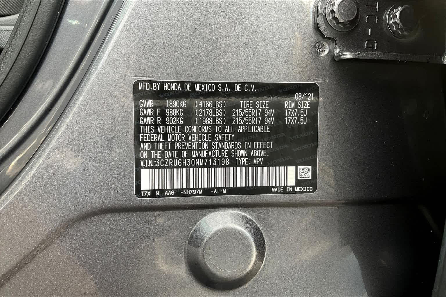 2022 Honda HR-V LX - Photo 34