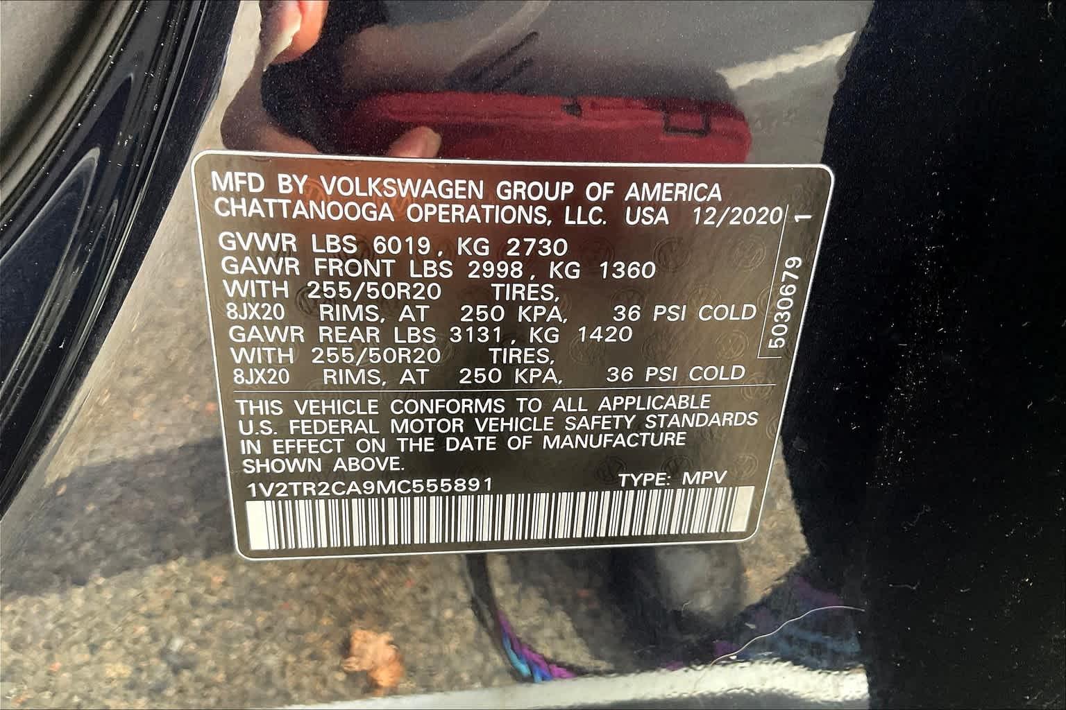 2021 Volkswagen Atlas 3.6L V6 SEL Premium - Photo 30