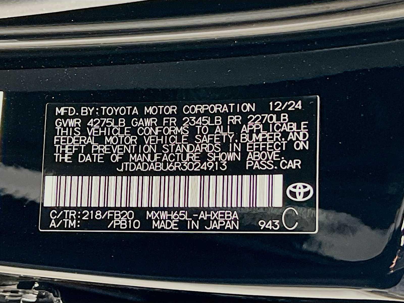 2024 Toyota Prius LE - Photo 19