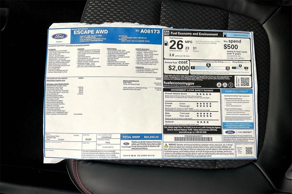 2025 Ford Escape ST-Line Select - Photo 16