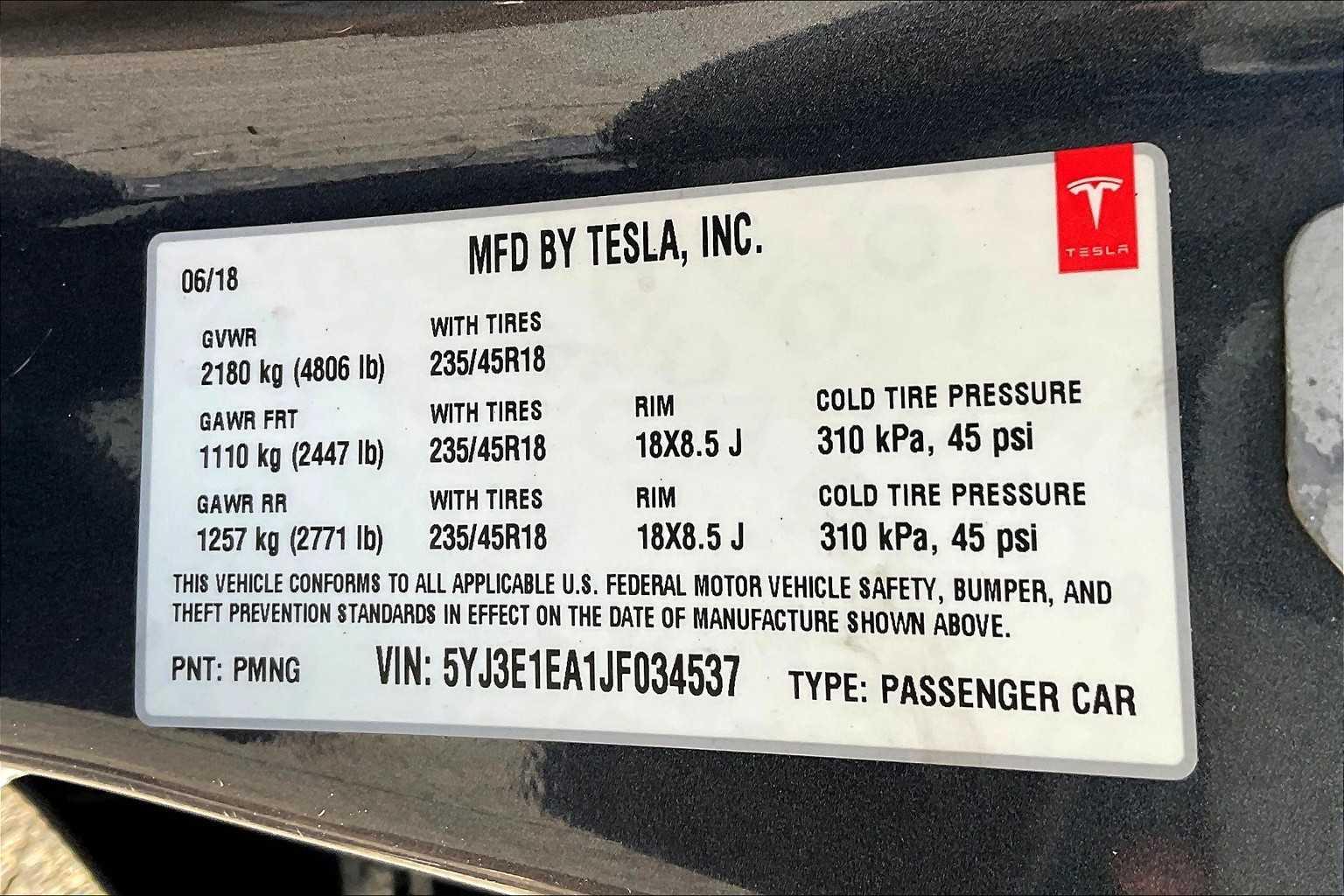 2018 Tesla Model 3 Long Range Battery - Photo 35